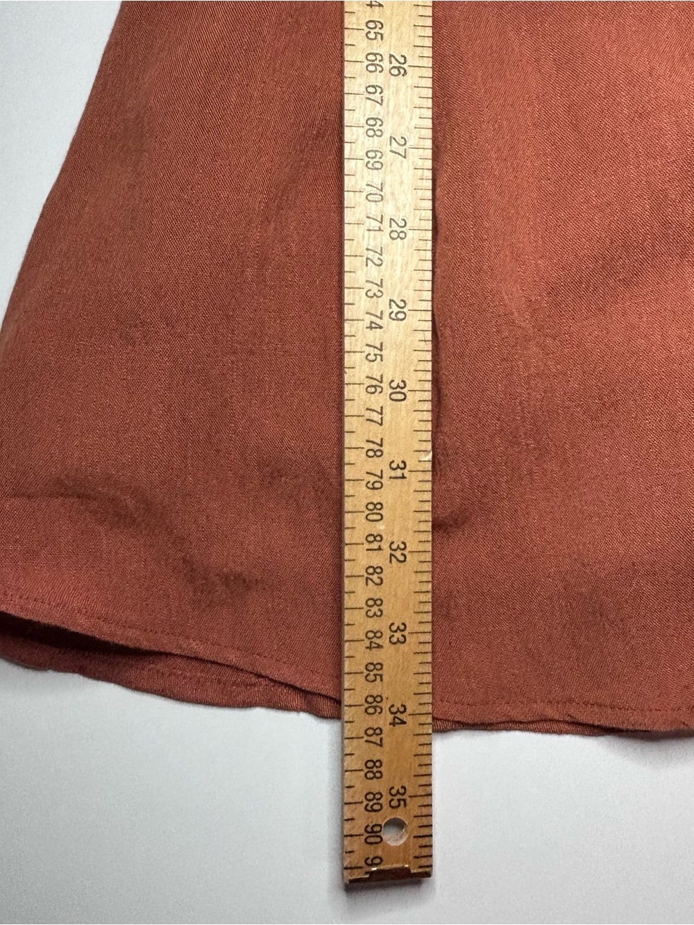 Dress Forum Rust Belted Romper Boho Button Front NWT Size Large - Picture 12 of 13